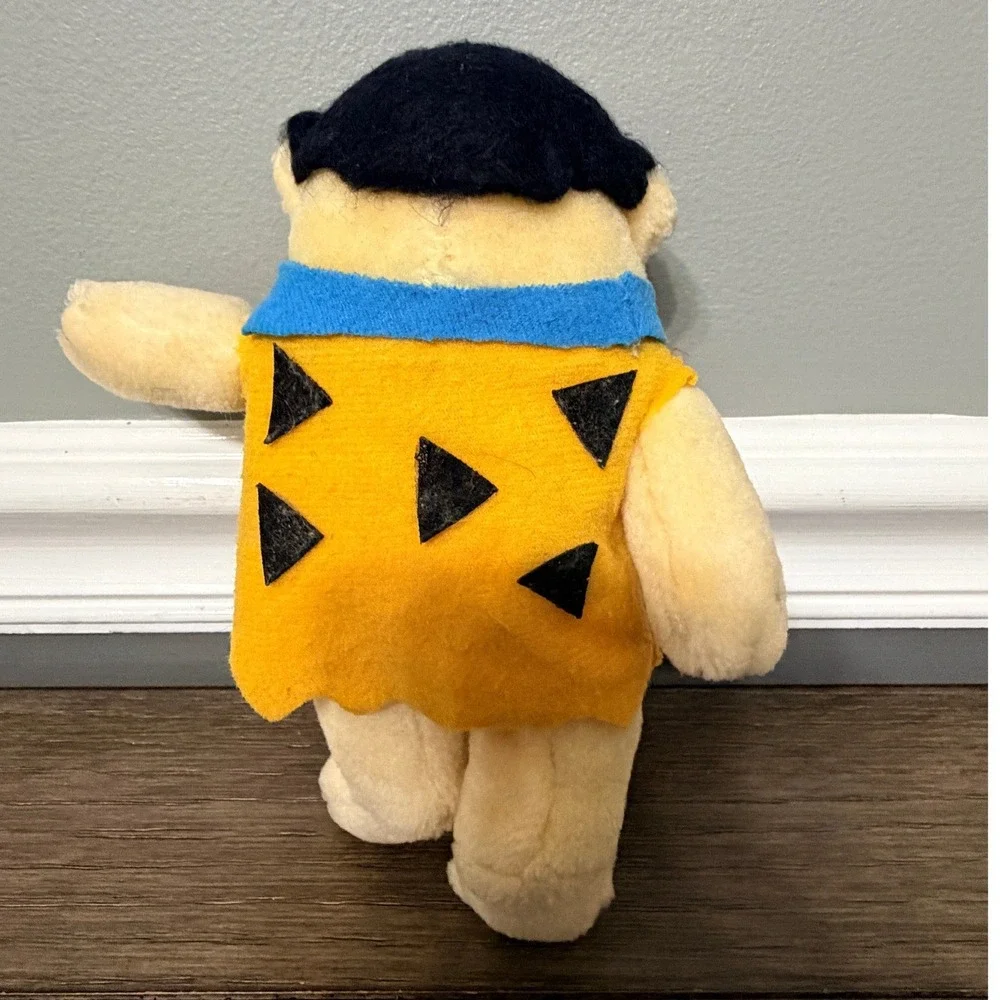 Vintage Fred Flintstone Plush Hanna-Barbera Nanco Stuffed Animal‎ Toy Bedrock